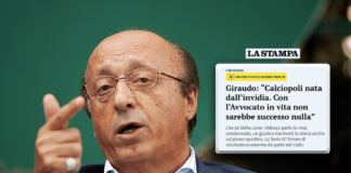 Calciopoli, Moggi replica a Giraudo: “Ho difeso la Juve da solo! E sull’Inter…”